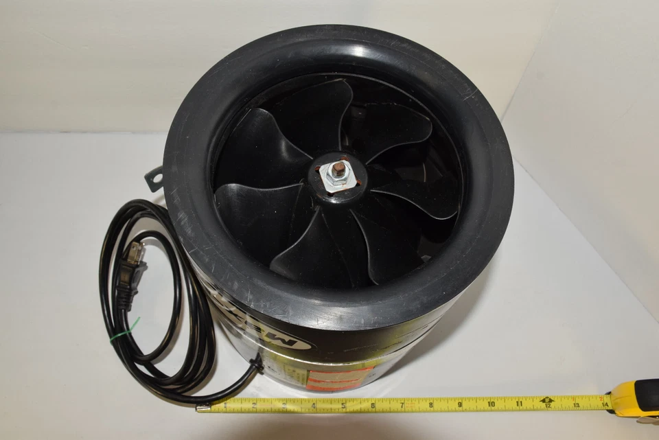 Can Fan Max Fan 8" 675 CFM EL008 E2 01 Exhaust Blower Ventilation Hydroponics - Image 2 of 4