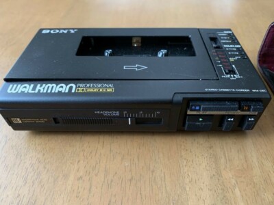 SONY WM-D6C Walkman Professional Cassette Player For Parts/repair