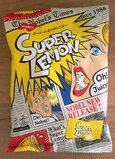 Nobel, Hard Candy "Super Lemon", Refreshing and Sour Taste, Japan, 80g