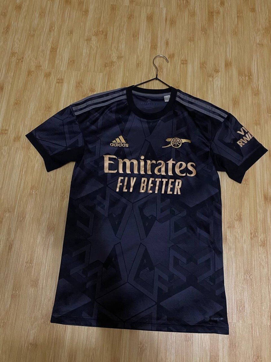 Arsenal Jersey Away 2022-2023 Adidas H35902 Mens Soccer Shirt Size