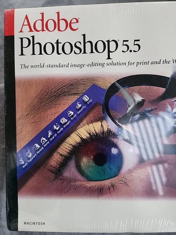 Adobe Photoshop 5.5 for MAC For Image Editing For Macintosh New  - Image 2 of 4