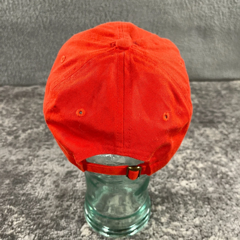 Gorra Harley Davidson Museo Para Hombre Correa Naranja Cosido Logo Algodón Y2K Foto 4 de 4