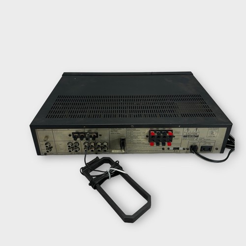 HARMAN KARDON HK440 VXI HIGH VOLTAGE AM/FM STEREO RECEIVER Tested No Remote - Picture 6 of 10