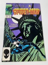 Web of Spider Man 28 Marvel Comics 1987 Copper Age Black Suit