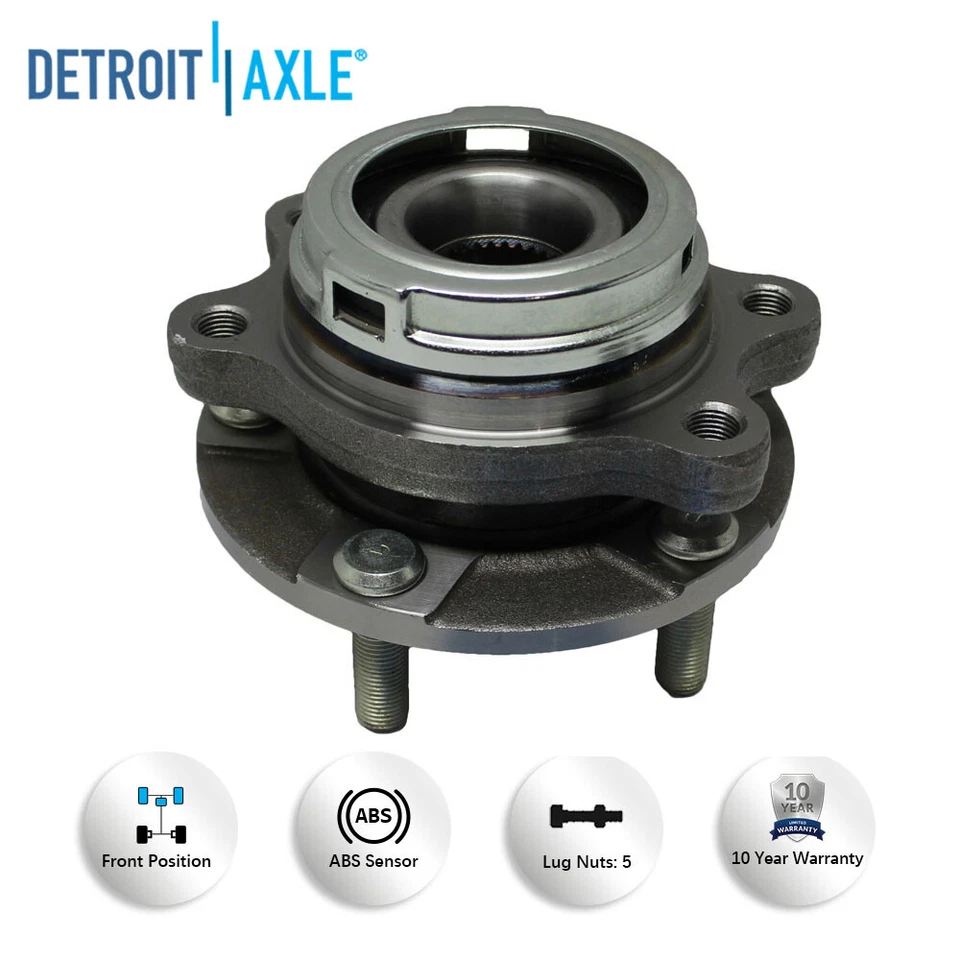 Kit de barra estabilizadora y cojinete de rueda delantera para Nissan Murano 2009-2015 2016 Foto 4 de 4