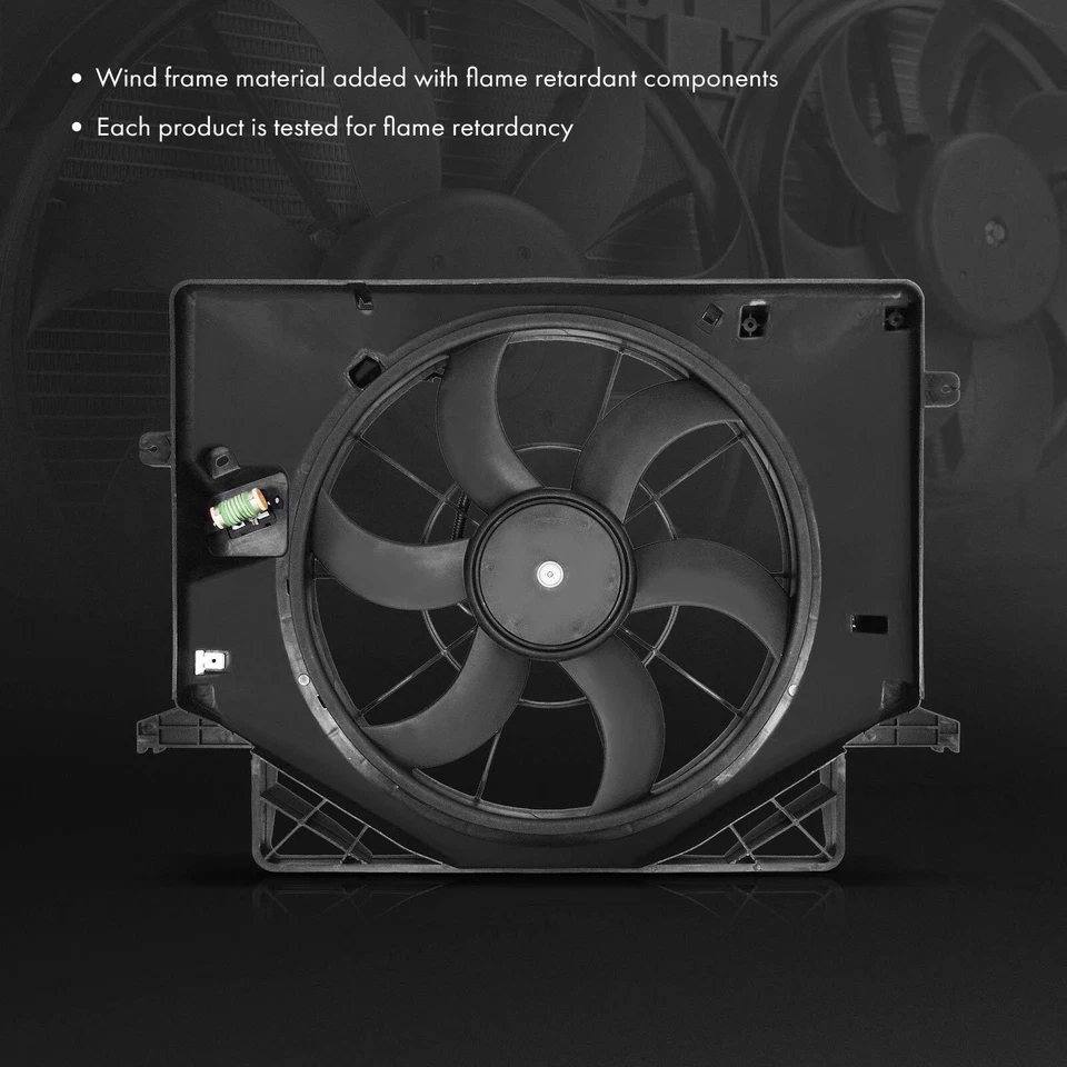 Nuevo conjunto de ventilador de refrigeración del motor con cubierta para Hyundai Genesis cupé 2010-2012 Foto 3 de 4