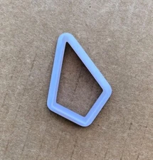 Triangular Shape Polymer Clay Cutters Available in Different Sizes