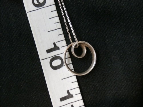 Collar Colgante de Amistad de Plata Esterlina Único de Colección. ¡Haz una oferta! #480 - Imagen 9 de 10