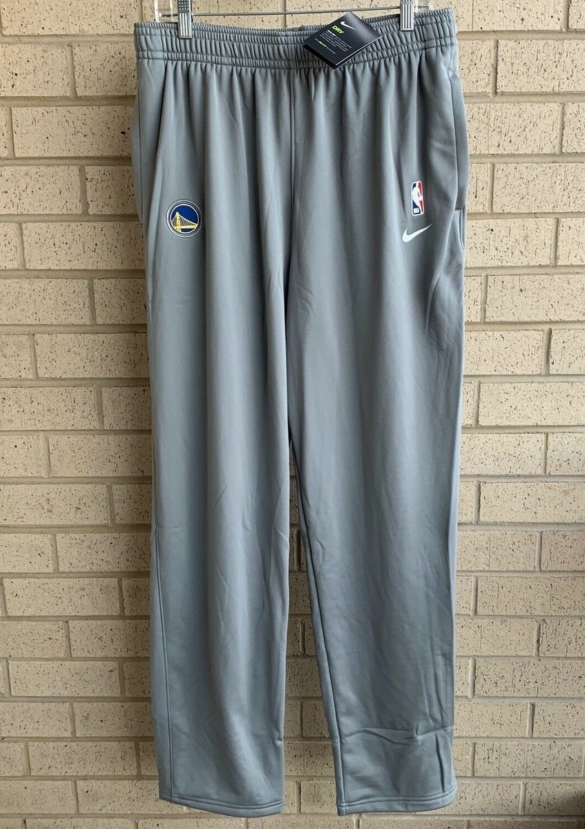 Nike Golden State Warriors PE Team Issue Sweat Pants Grey AV1685