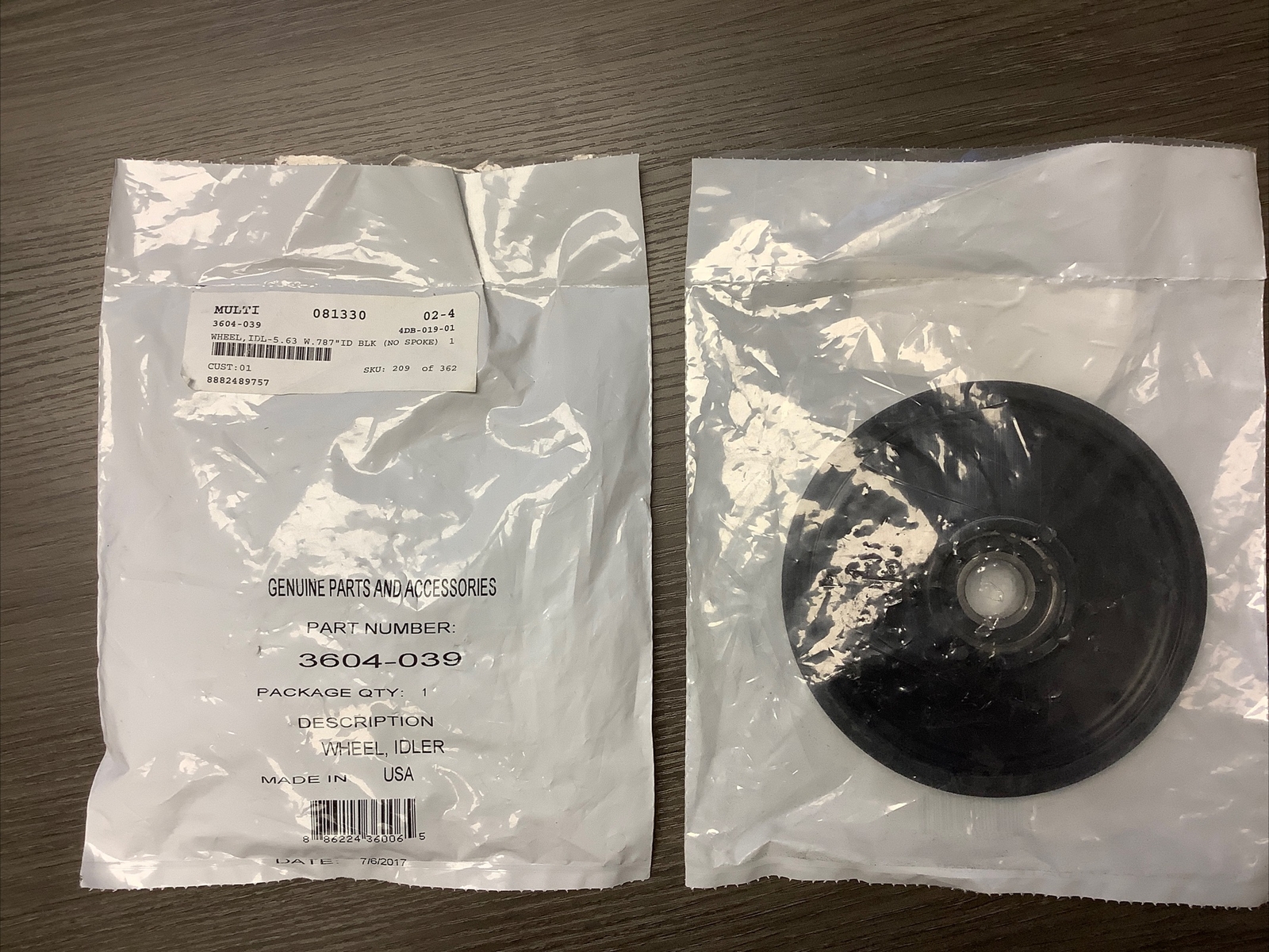 Buy KITTY CAT SNOWMOBILE SKID & BOGIE WHEELS,IDLER WHEEL,ARCTIC CAT,Suzuki,Kawasaki In Hartford - Foto 5