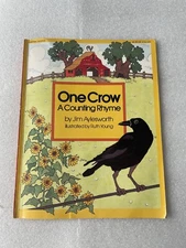 One Crow: A Counting Rhyme by Jim Aylesworth w/ cards adapting for sign language