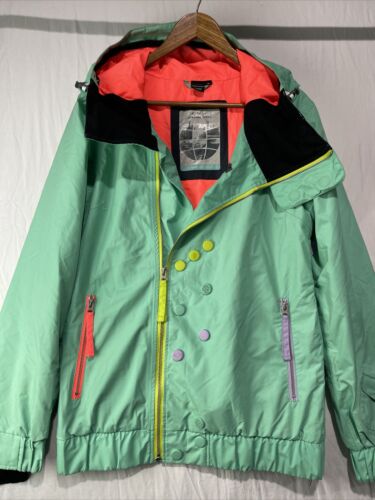 Oakley Snowboarding Ski Jacket Womens Small Loose Gretchen Bleiler Collection - Picture 1 of 24