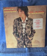 Jeff Beck Flash Vinyl LP 1985 Hype Sticker, Still Sealed