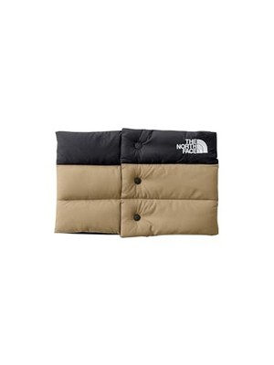 THE NORTH FACE Nuptse Down Neck Gaiter Snap Khaki Winter Courier Japan Y867223