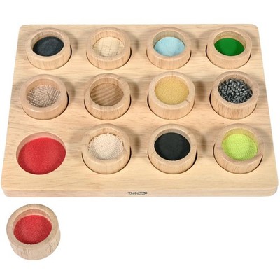 tickit Touch & Match Board, sensorisches Holzspielzeug für Kinder, pädagogisches feines Moto