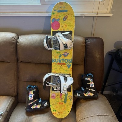 Burton After School Special Kids Snowboard Starter Kit (2012) 100cm with Bag