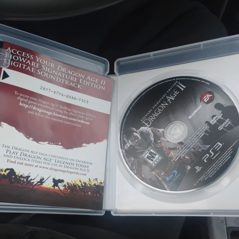 Dragon Age II: BioWare - Edición Signature Completa (Sony PlayStation 3, 2011) Foto 3 de 4