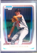 2011 Bowman Draft Picks & Prospects Adrian Houser #BDPP46 Astros Chrome Prospect