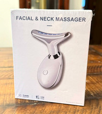 Facial and Neck Beauty Massager Vibration Device 3-Levels Massage Stress Relief