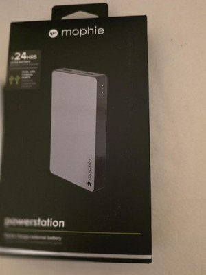 mophie Powerstation 6000mAh Gray Portable Charger MOPHPS62GRY Pre-Owned
