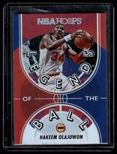 2021-22 Hoops Legends of the Ball Hakeem Olajuwon Houston Rockets #15