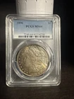 1896 Morgan Silver Dollar MS64 PCGS TONING!Beautifully Toned!