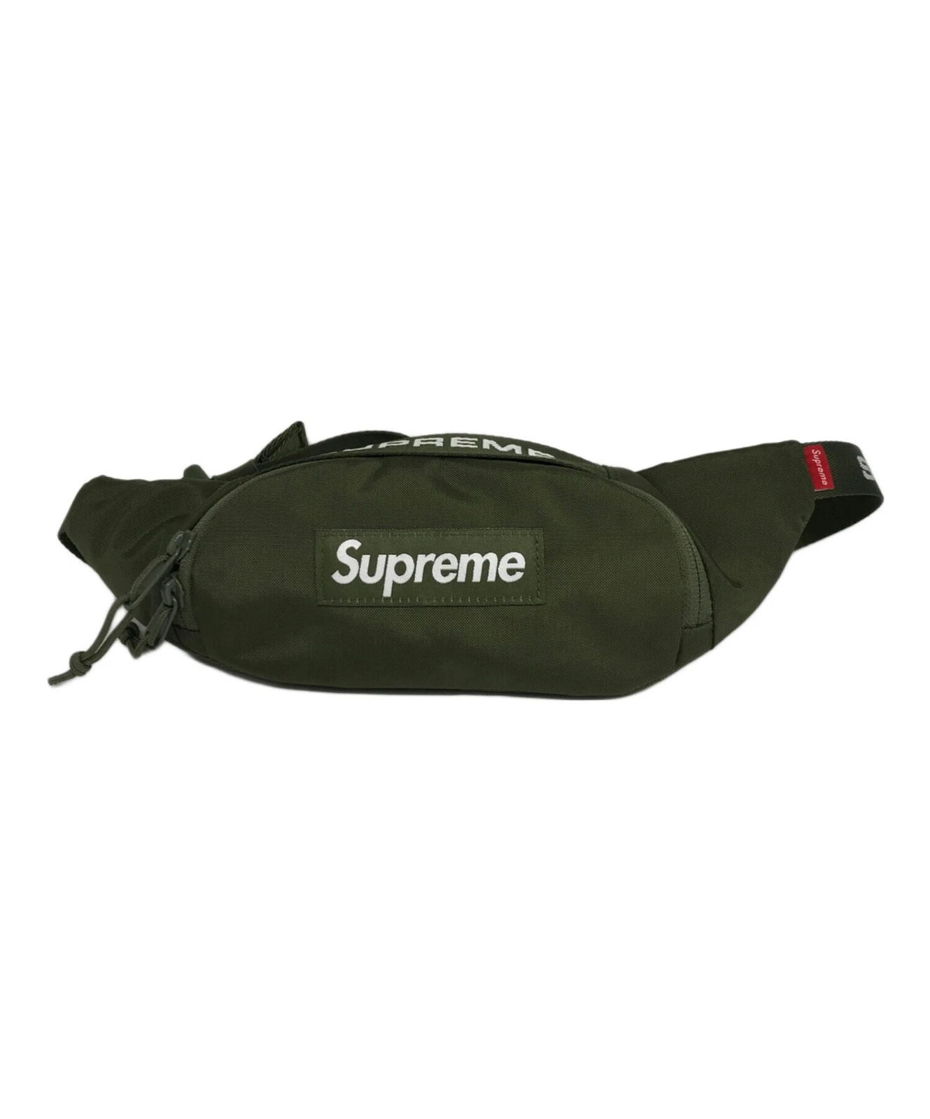 SUPREME Petit Sac Taille Petit Sac Taille Vert 100% Nylon