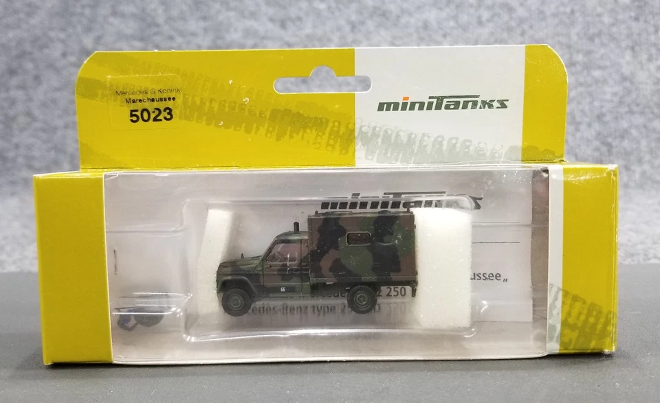 Roco Minitanks 1/87 HO 753 MB MERCEDES 250 GD TRUCK MILITARY IOP AUSTRIA - Image 4 of 4