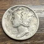 1936 MERCURY SILVER DIME ACTUAL Coin Get Today & Save & Fill Your Collection