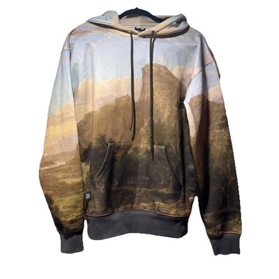The Met Metropolitan Museum Sweatshirt Medium All Over Art Masterpiece NY
