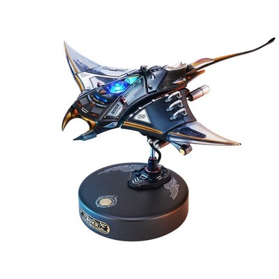 Rokr Manta Ray Puzzle 3D DIY 3D Metallpuzzle DIY mechanisches Kit Geschenk