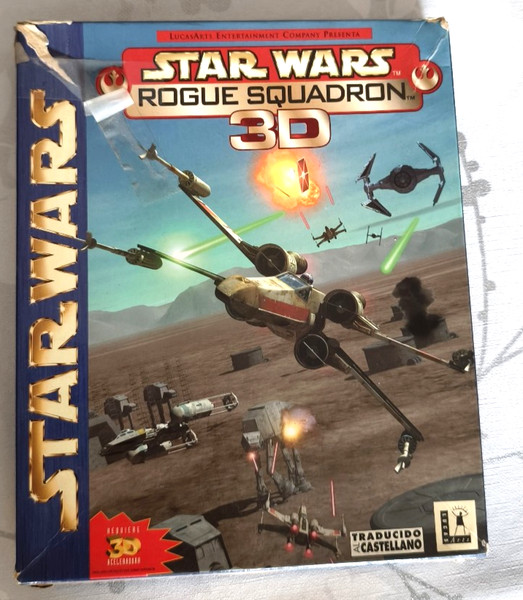 Star Wars Rogue Squadron 3D – PC Big Box – LucasArts – Completo + Copia