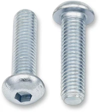 Bolt Motorcycle Hardware Button Head Allen Bolts M8 x 30mm 10-Pack