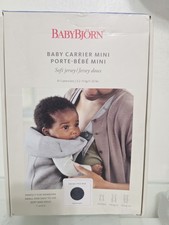BabyBj rn Baby Carrier Mini Jersey - Dark Gray