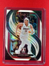 2025 Panini Select WNBA Allisha Gray White Prizm /99 Premier #171 Dream