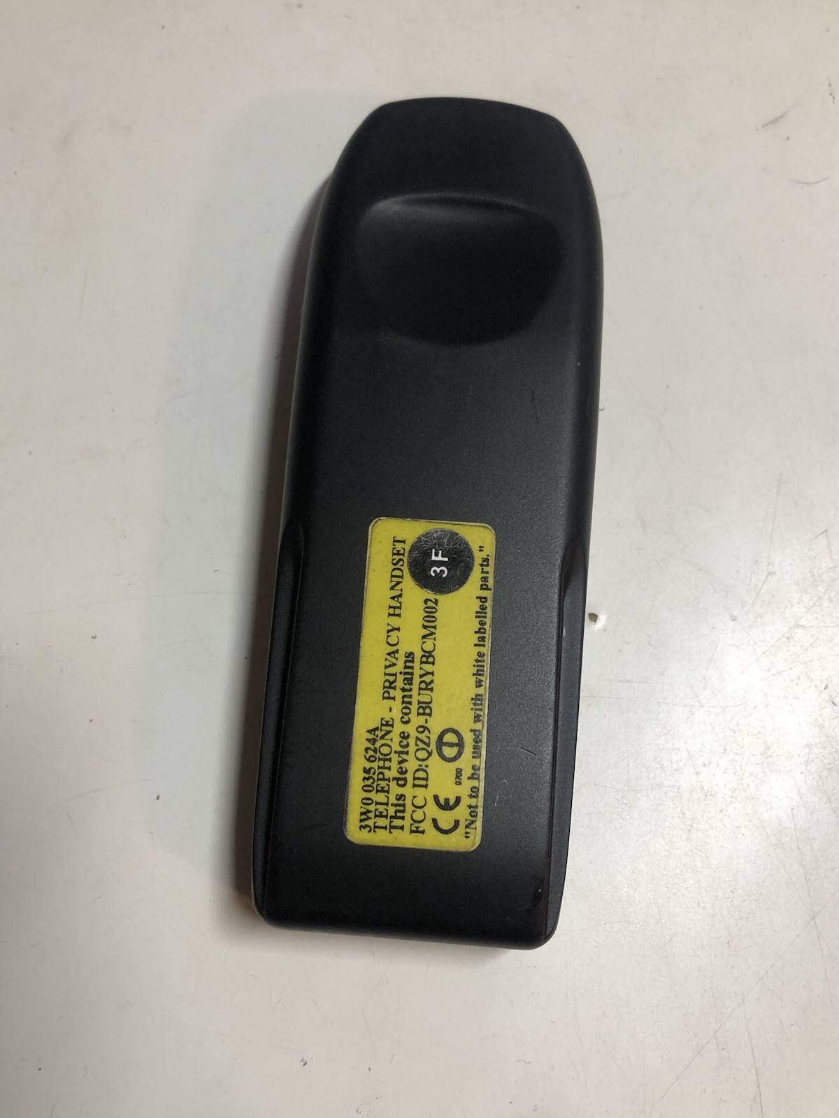 Bentley Bluetooth Handset 3W0035624A OEM