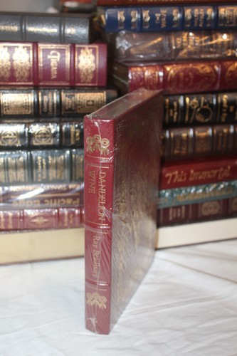 Versiegelt Easton Press Pusteblume Wein von Ray Bradbury Ledergebunden Buch