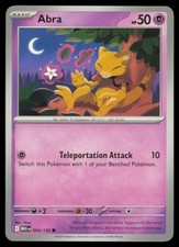 Abra 054/132 Common Mega Evolution Pokemon Near Mint