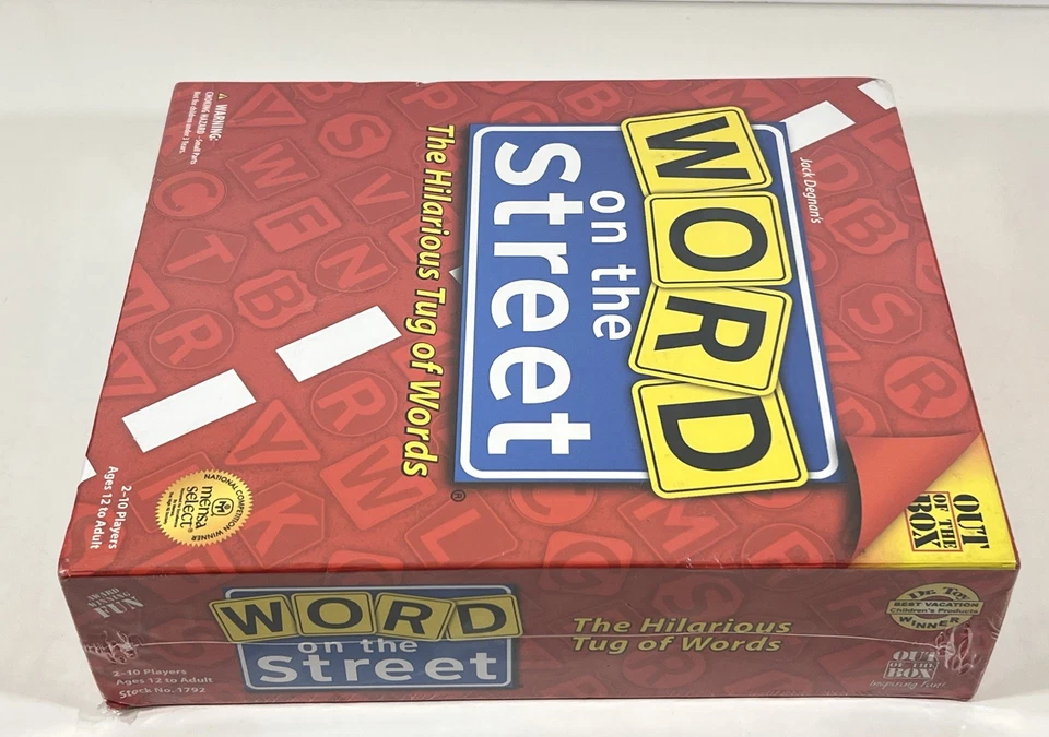 Word on the Street Game - Out of the Box 2009 - Brand New - Image 4 of 4