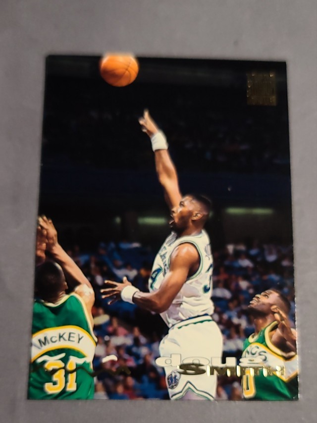 1993 94 Stadium Club Doug Smith Dallas Mavericks #87