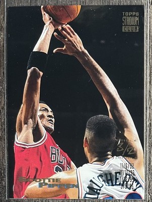 1993 Topps Stadium Club  Triple Double  - Scottie Pippen #103