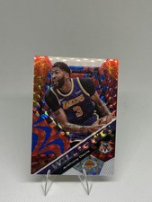 2019-20 Panini Mosaic - Will to Win Anthony Davis #6 Reactive Blue Mosaic Prizm