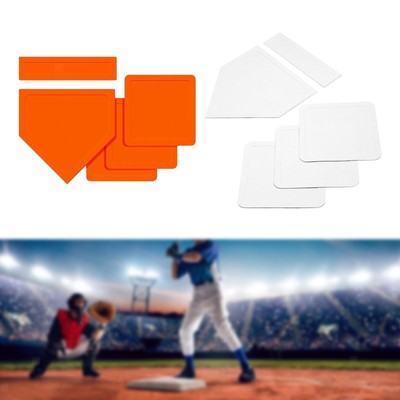 Throw Down Rubber Base Set Baseball Softball Bases Set für Softball Teeball