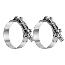T Bolt Hose Clamp 3 Inch 2 Pcs Heavyduty Turbo Intake Radiator Hose Clamps 30... T Bolt Hose Clamp 3 Inch 2 Pcs Heavyduty Turbo Intake Radiator Hose Clamps 30...