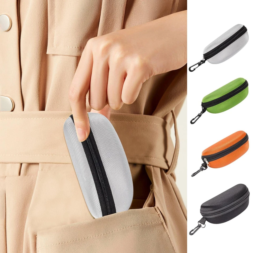 Estuche rígido para gafas deportivas de EVA estuche a prueba de golpes bolsa para gafas amigable Foto 3 de 4