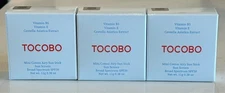 Tocobo Mini Cotton Airy Sun Stick Sunscreen SPF 50 (3) 1.14oz/33g Total Exp 5/27