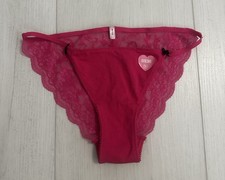NWT Victoria's Secret PINK String Bikini Panties Sz S