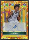 2024-25 Topps Chrome Sapphire AJ Johnson Next Stop RC Orange Auto Autograph #/25