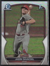 2023 Bowman Draft Jason Savacool Chrome Refractor