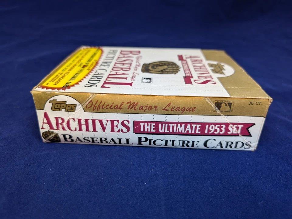 1991 Topps Archives Box The Ultimate 1953 Case Fresh - Image 3 of 4